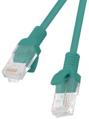 Vads Lanberg Patchcord RJ45 Cat.5e UTP RJ-45, RJ-45, 0.25 m, zaļa krās.