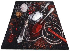 Paklājs Conceptum Hypnose Spicy 287CHL1114, melna krās./daudzkrāsaina, 120 cm x 80 cm