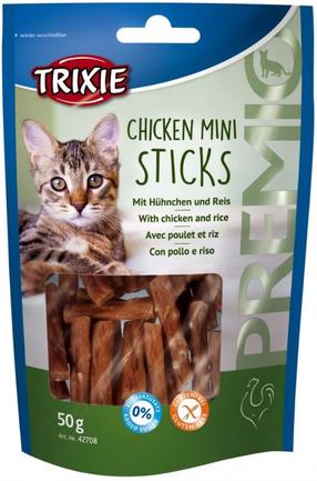 Skanėstas katėms Trixie Chicken Mini Sticks, 0.05 kg