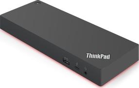 Dokkimisjaam ja pordi replikaator Lenovo ThinkPad Thunderbolt 3 135W 40AN0135IT, must v./punane v.