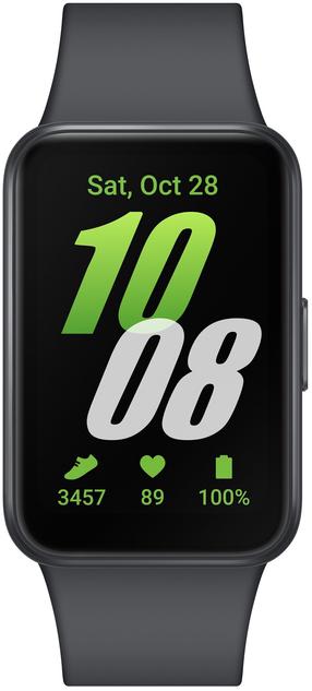 Viedais pulkstenis Samsung Galaxy Fit3 SM-R390NZAAEUE, pelēka krās.