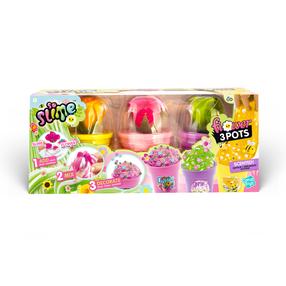 Slaima veidošanas komplekts Canal Toys So Slime Flower Pot, daudzkrāsaina