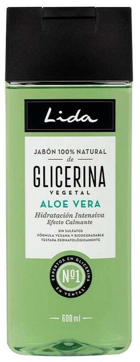 Kehapesugeel Lida Jabon 100% Natural Glycerin and Aloe Vera, 600 ml
