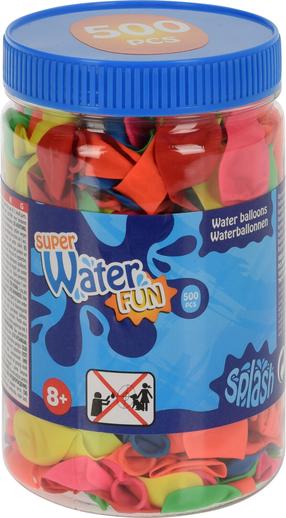 Balons ūdens Water Fun, daudzkrāsaina, 500 gab.