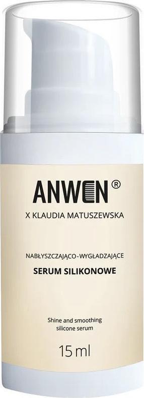 Juukseseerum Anwen Anwen & Klaudia Matuszewska Smoothing and Glossing Silicone, 15 ml