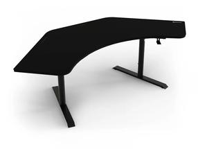 Arvutilaud Arozzi Arena, 103 cm x 53 cm, 35 cm, must v.