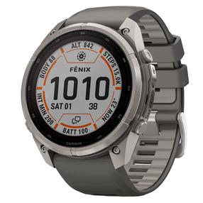 Viedais pulkstenis Garmin Fenix 9 Pro 51mm inReach Solar 010-04339-01, titāna krās.