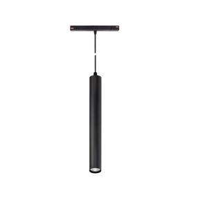 Šviestuvas lubų Spectrum System Shift HANGIT WLD+40006, LED, 3000 °K, 1 x 12 W, juoda sp. / juoda sp.