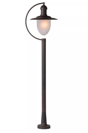 Pastatomas lauko šviestuvas Lucide Aruba 11873/01/30, 60W, E27, IP44, ruda sp., 28.5 cm x 110 cm