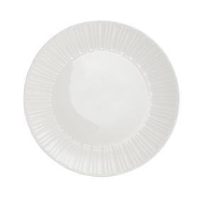 Šķīvis pusdienu Ambition Perla, Ø 22 cm, balta krās.