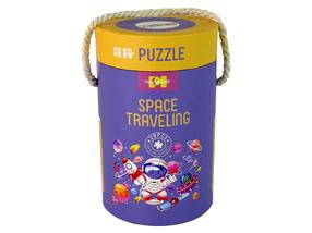 Dėlionė Playful Mario Space Traveling, 28 vnt., mėlyna sp./violetinė sp.