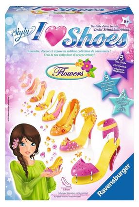 Kūrybos rinkinys Ravensburger I Love Shoes Flowers