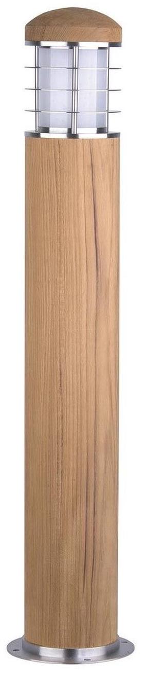 Brīvi stāvošs āra gaismeklis Elstead Lighting Poole GZ/B, 40W, E27, IP55, koka krās., 10.2 cm x 67 cm