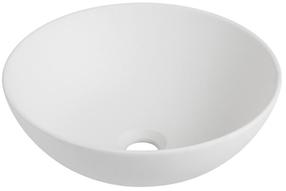 Vonios praustuvas Sicilia 4069, keramika, 40 cm x 40 cm x 15 cm, balta sp.