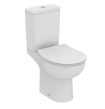 WC-pott, põrandapealne Ideal Standard Eurovit, kaanega, 365 mm x 620 mm