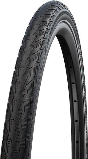 Dviračio padanga Schwalbe Delta Cruiser Plus HS 431 Reflex 11101078.01, guma, juoda sp., 28", 1.5"