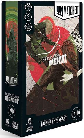 Galda spēle Iello Unmatched: Robin Hood vs. Bigfoot, EN