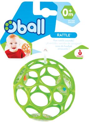 Погремушка Oball 81031/11483, (цвет/дизайн выбирается случайным образом)