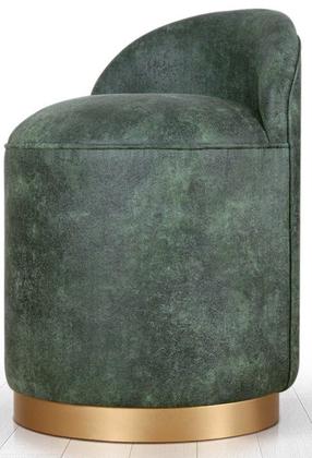 Pufas Hanah Home Luton 209FLF1102, žalia sp., 45 cm x 45 cm x 70 cm