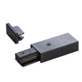 Рельсовые скрепления потолочный DPM X-Line Dead End Cap STEB, 0, абажур отсутствует / черный цв.