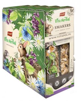 Näriliste maiuspala Vitapol Vita Herbal Smakers, küülikutele/närilistele/hamstritele, 0.09 kg, 5 tk