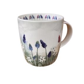 Tass Hyacinths M94, sinine v./valge v./roheline v., 0.4 l