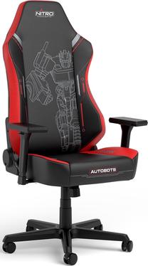 Žaidimų kėdė Nitro Concepts X1000 Transformers Autobots Edition, juoda sp./raudona sp.