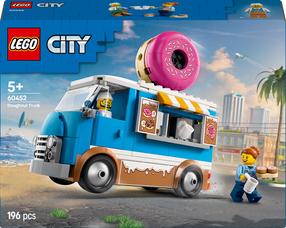Konstruktorius LEGO® City Spurgų furgonas 60452, 196 vnt.