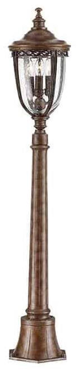 Pastatomas lauko šviestuvas Elstead Lighting English Bridle, 60W, E14, IP44, bronzos sp., 21.6 cm x 118 cm