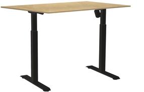 Arvutilaud reguleeritava kõrgusega Sun-Flex EasyDesk Adapt I, 160 cm x 80 cm, 70 - 118 cm, must v./beež v.