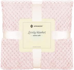 Pledas Springos Lovely Blankets Extra Soft, rožinė sp., 200 cm x 220 cm