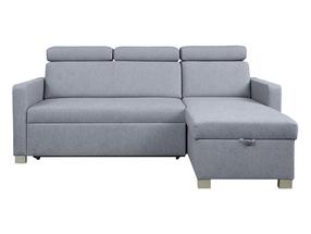 Kampinė sofa - lova Brico, smėlio sp., 204 x 168 cm x 88 cm