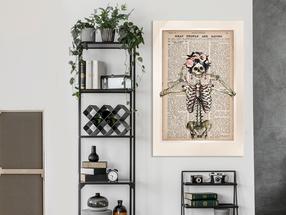Reproduktsioon Artgeist Mrs Skeleton, h-c-0187-b-a, 80 cm x 120 cm