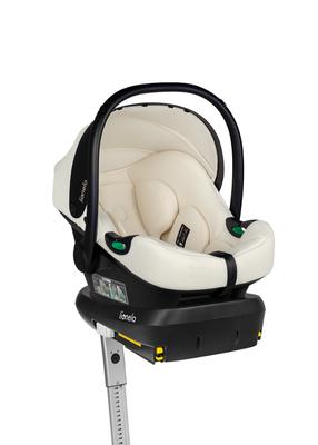 Pārnēsājams auto sēdeklis ar šūpuli Lionelo Astrid I-Size Set, krēmkrāsa, 40 - 87 cm