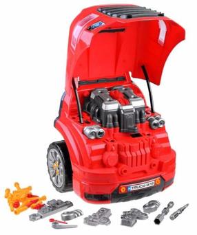 Детский набор инструментов, двигатель Motor Master RC0582, красный цв.