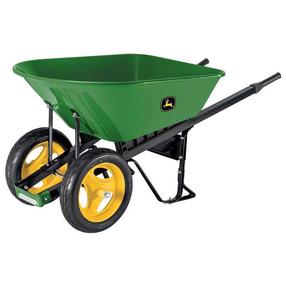 Тачка Truper John Deere P7-SF-JD, металл, зеленый цв., 120 л