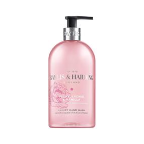 Šķidrās ziepes Baylis & Harding Peony Lychee & Vanilla, 500 ml