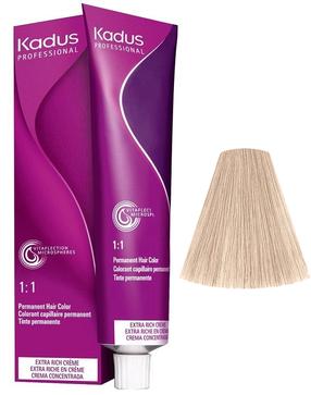 Plaukų dažai Kadus Professional Permanent Color, special blonde violet ash, 12/61, 60 ml