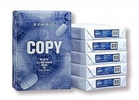 Kontoripaber Symbio Copy, A4, 80 g/m², valge v., 29.7 cm x 21 cm, 500 lk. tk.