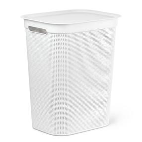 Veļas kaste Rotho Brisen, 50 l, balta krās., 43.1 cm x 34 cm x 52.9 cm