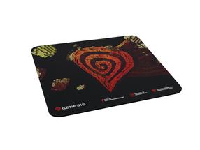 Pelės kilimėlis Genesis Promo- Ancient Stone, 25 cm x 21 cm x 0.25 cm, juoda sp.