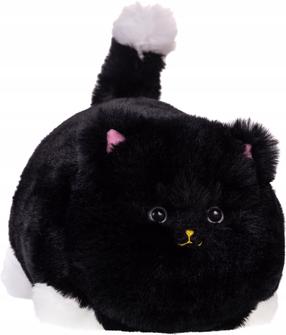 Игрушечное животное кошка Tm Toys Huggy Luv 02224, белый цв./черный цв.