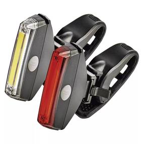 Jalgrattatulede komplekt Emos P3922, plastik, must v., 2 tk