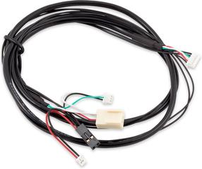 Šķidrās dzesēšanas sistēmas piederumi Aqua Computer Connection cable for high flow 2 and high flow LT, 70 cm, melna krās.