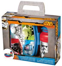 Rinkinys Star Wars Star Wars Sandwich Box & Sport Bottle, 3 m., plastikas, įvairių spalvų