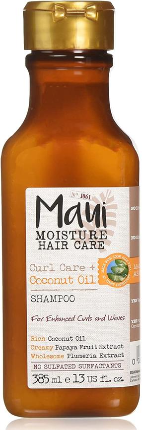 Šampūns Maui Curl Quench + Coconut Oil, 385 ml