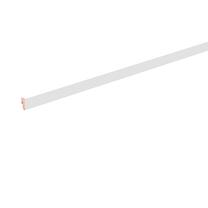 Grindjuostė Domoletti 717518, 2400 cm x 4 cm x 1.6 cm, balta sp.