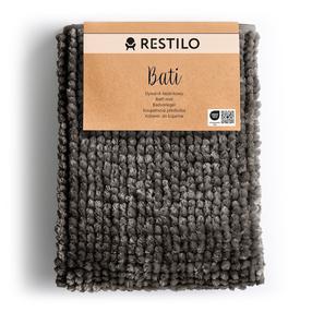 Коврик для ванной Restilo Bati, серебристый цв., 90 см x 60 см