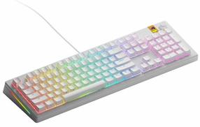 Проводная игровая клавиатура Glorious GMMK 3 HE, Английский (US), белый цв.