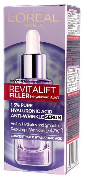 Sejas serums L’Oréal Paris Revitalift Filler [HA], 30 ml